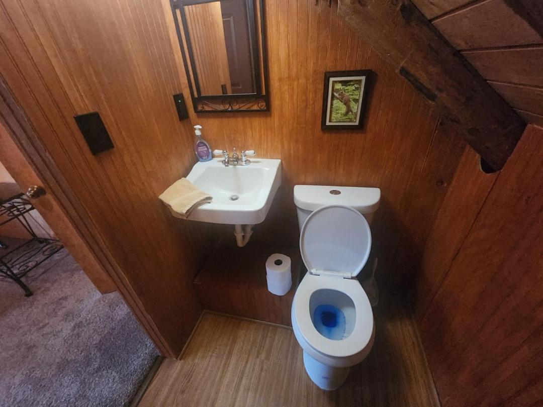 Very Private, Real Log Cabin With Hot Tub! 세비어빌 외부 사진